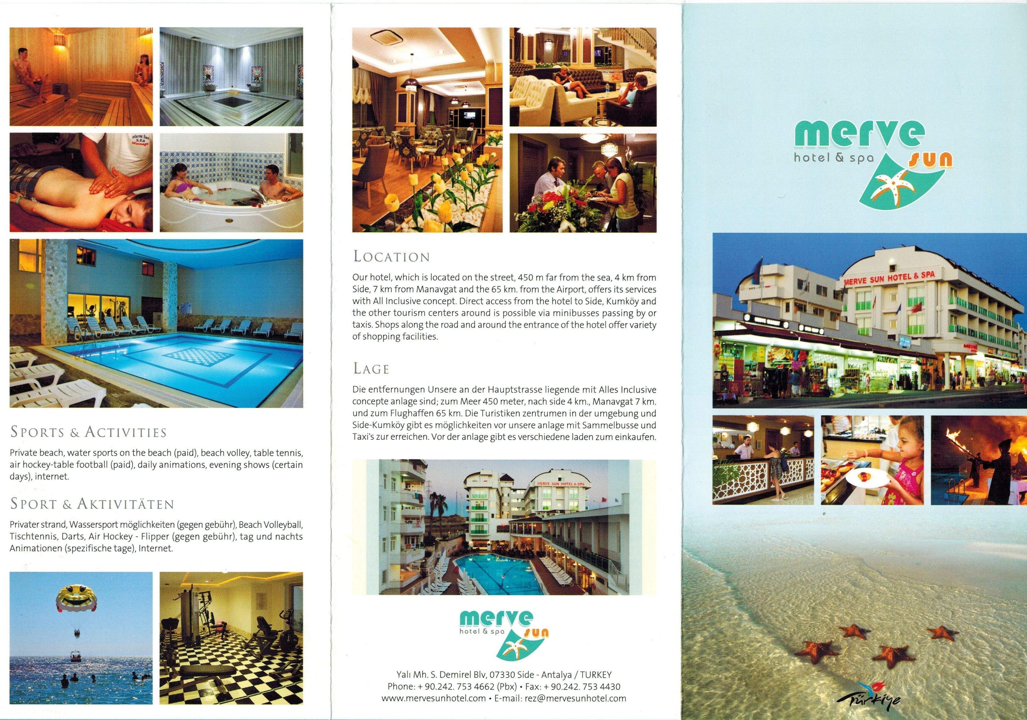 Merve Sun Hotel & Spa Side Exterior photo