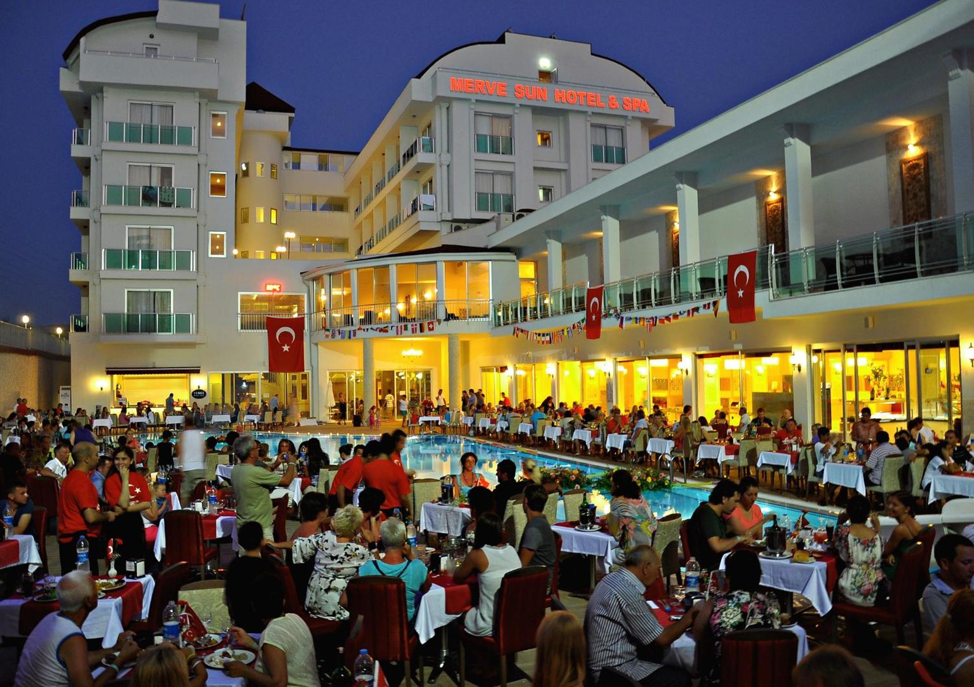 Merve Sun Hotel & Spa Side Exterior photo